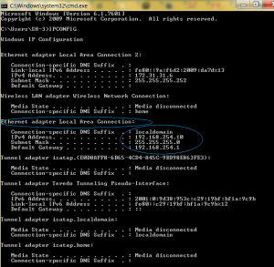 DHCP IP Assigned